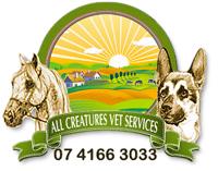 All Creatures Vet Services Monto logo