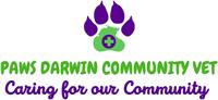 PAWS Darwin Community Vet Clinic logo